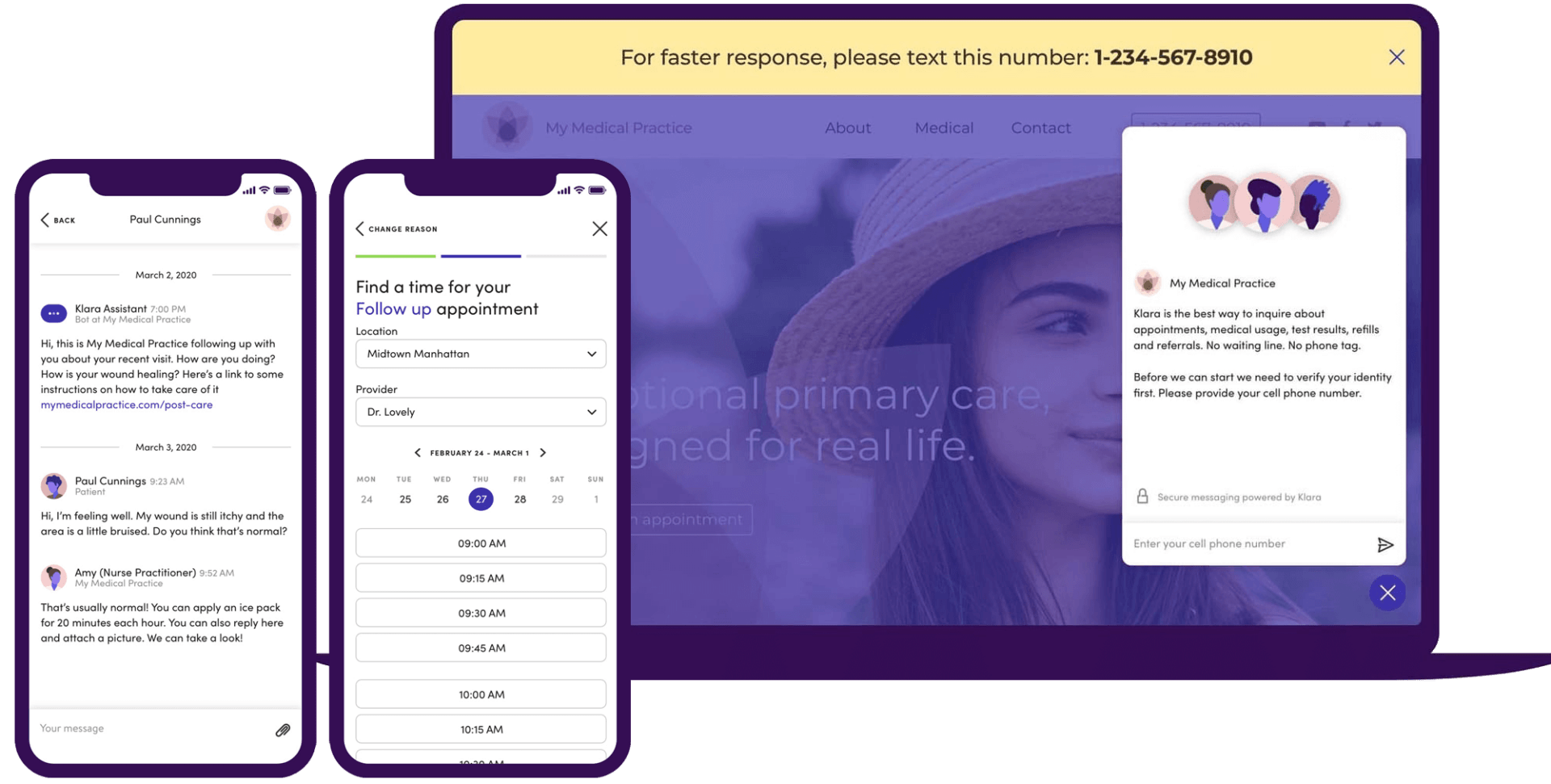 Klara: Sophisticated Patient Engagement Platform